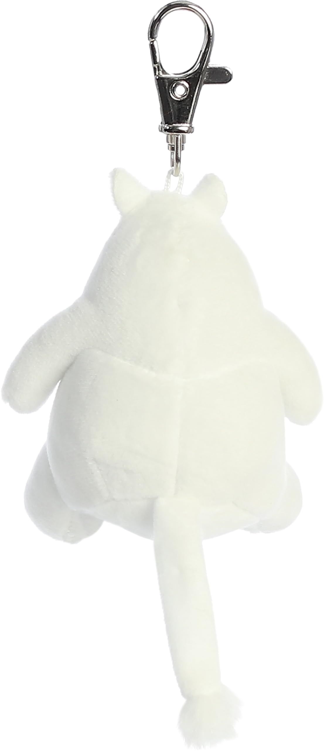 Aurora® Adorable Moomin® Clip-On Stuffed Animal - Irresistible Companion - Endless Play - White 3.5 Inches