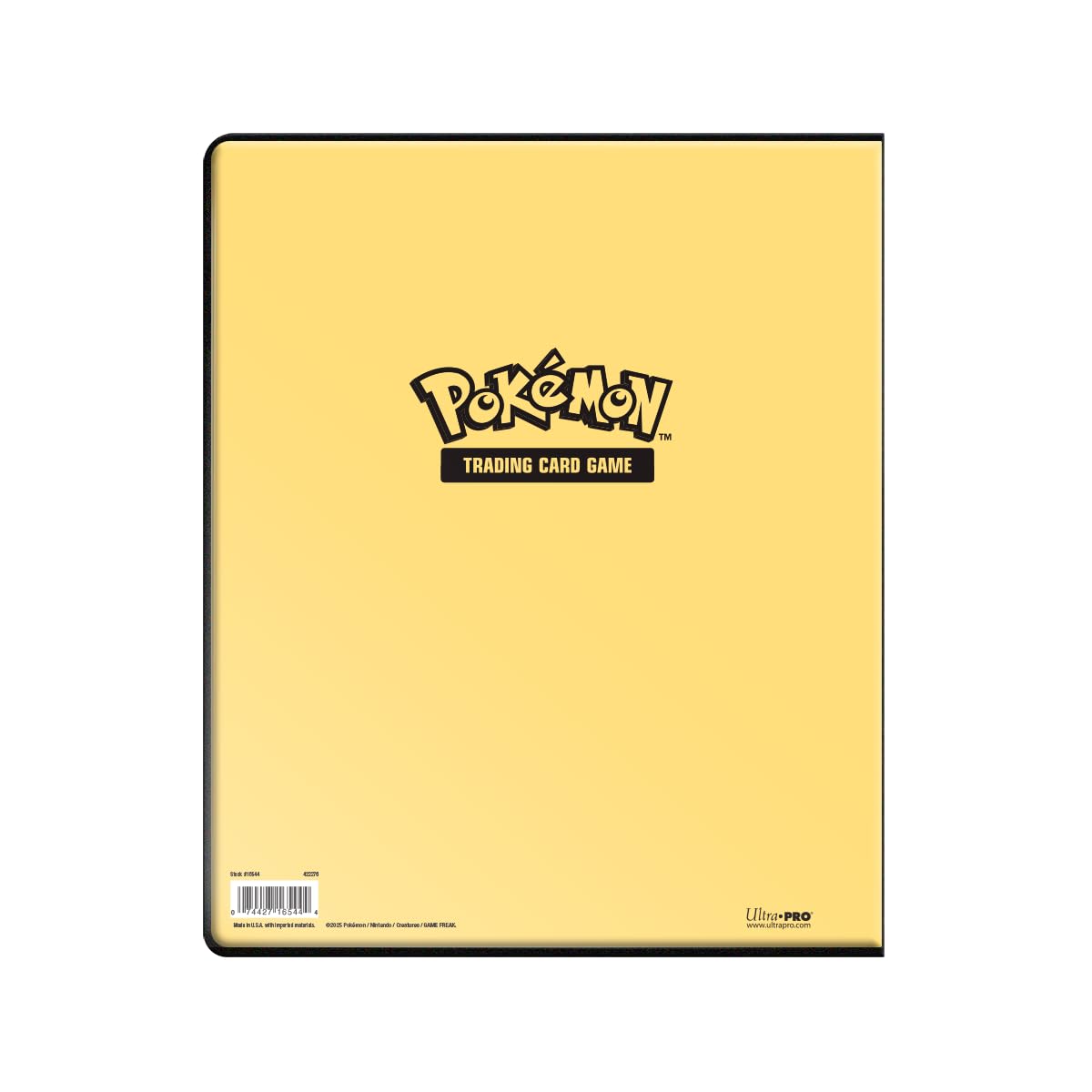 Ultra Pro | Pokemon: Pikachu 9-Pocket Portfolio | Trading Card Game Accessory