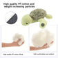 XIYUAN 13.8inch Weighted Plush Cute Turtle Stuffed Animals,Soft Sea Turtle Plush Toy, Green Tortoise Plushies Dolls Pillow Present for Kids, Babies