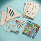 Craft-Tastic - Make A Butterfly House - DIY Nature Craft - No Tools Needed - Decorate Your House with Flowers - Ages 4+ with Help