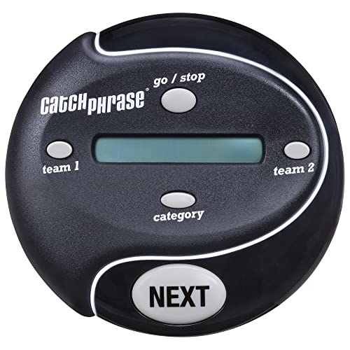 Hasbro Gaming Catch Phrase Electronic Game | Fun Active Handheld Party Games for Adults, Teens, and Kids | 4 or More Players, 2 Teams | Portable