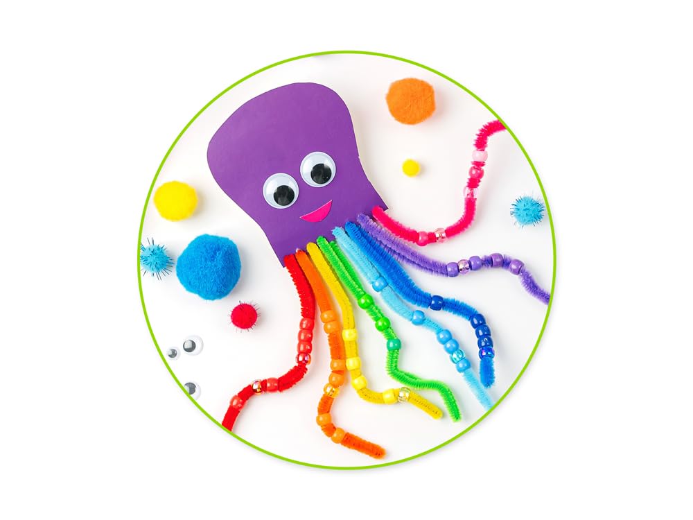 Colorful Fuzzy Craft Sticks Pipe Cleaners - 40 Count - 12 Inches Long (Black White Gray Mix)