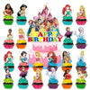 30 Pcs Cake Cupcake Topper Decoration for Princess-Themed Cupcake Toppers Cake Topper for Girls Birthday Party and Baby Shower