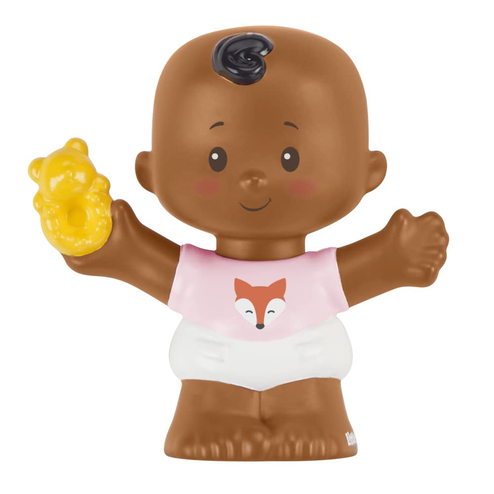 Fisher-Price Replacement Part Little People Snuggle Twins Playset GKP69 - Replacement Girl Figure Pink Shirt with Fox