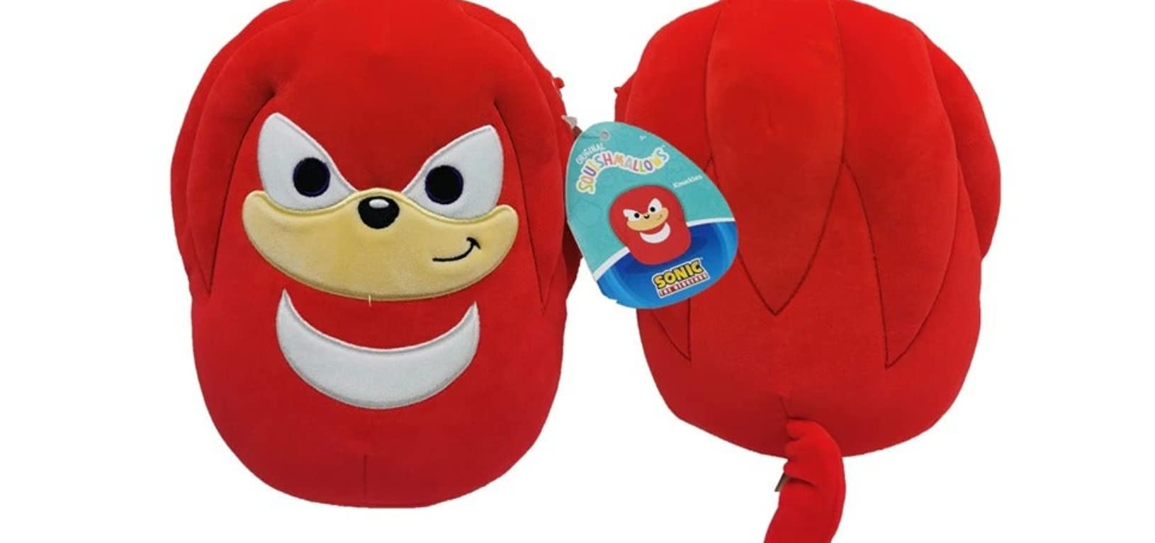 Squishmallows Kellytoy SEGA Sonic, Knuckles, Tails, Shadow Plush Toy (8/'' Set of 4 Sonic), 8 inch (SQK2821)