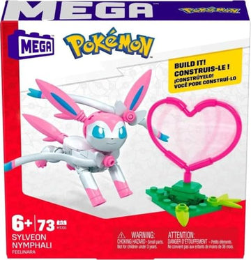 Mega Pokemon Sylveon Building Toys Set- 73 Pieces