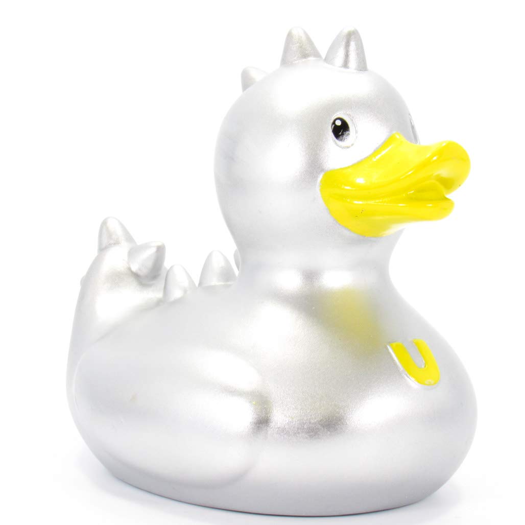 Stud Rubber Duck Bath Toy by Bud Duck | Elegant Gift Packaging -"Stud muffin looking for my cupcake!" | Child Safe | Collectable