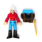 Mattel Imaginext Collectible Figures Playset ~ Series 12 - CDX97 ~ Unopened, Identified Blind Bag ~ Camping Hiker Girl Figure with Backpack Bag