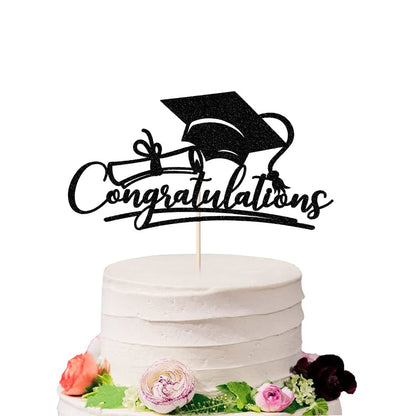 Sodasos Congratulations 2026 Graduation Cake Topper,Congrats Grad Decor