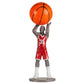 Kaskey Kids Basketball Guys, Red vs. Blue, 21 Pieces in Each Set, Includes 2 Teams, Accessories, and Travel Storage Case, Nostalgic Sports Action