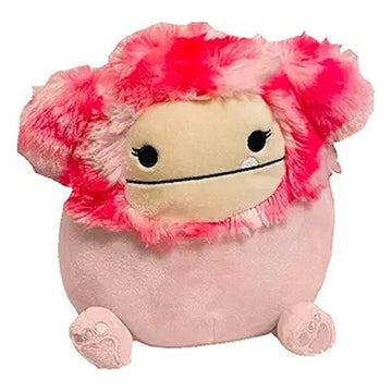 Squishmallows Official Kellytoy Caparinne 7 Inch Pink Bigfoot (Caparinne)
