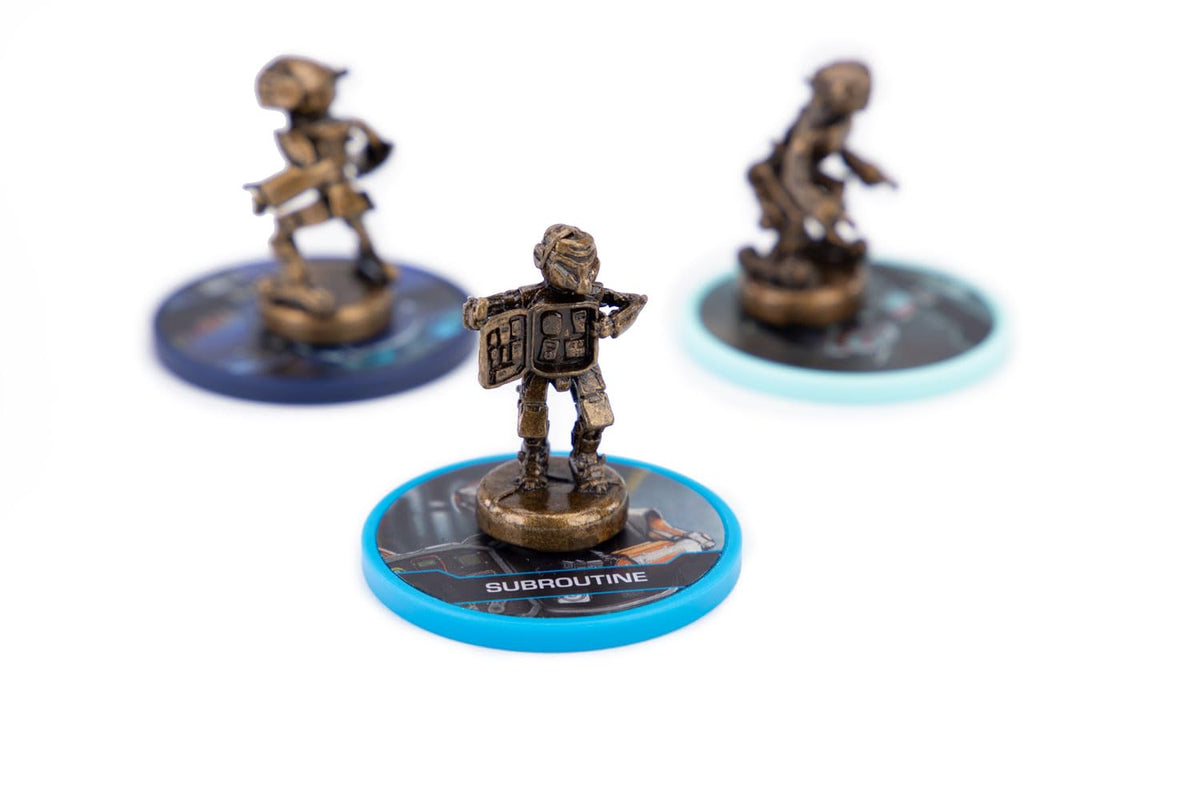 Chip Theory Games burncycle: Bot and Guard BrassMag Figures