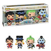Funko Pop! Animation: One Piece - Monkey D. Luffy - 4 Pack - Glow in The Dark - Collectable Vinyl Figure - Gift Idea - Official Merchandise - Toys for