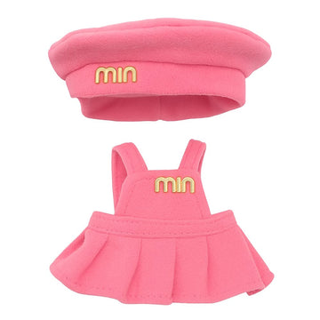 Doll Clothes for 17cm Dolls, Pink Premium Stylish Adorable Luxury Dolls Clothes Accessories ?No Doll Included?