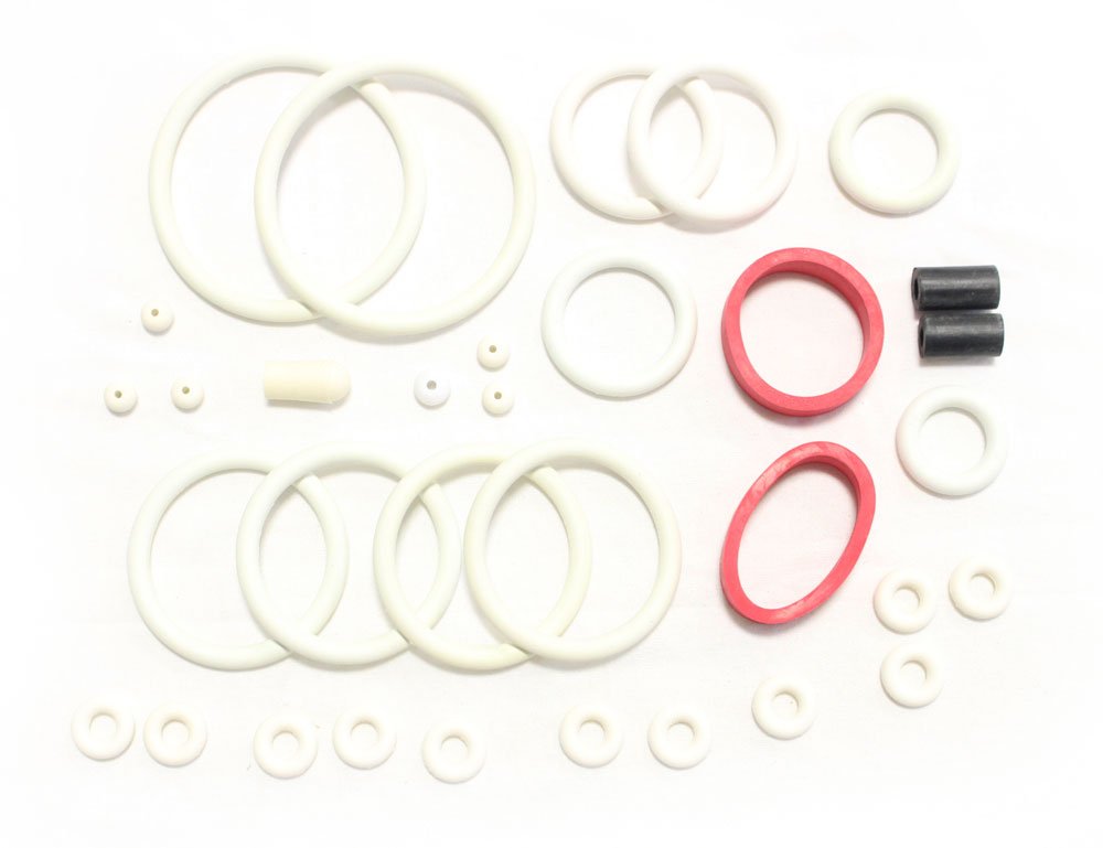 Game Room Guys Data East Laser War Pinball White Rubber Ring Kit