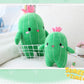 NatureMan Cactus Stuffed Plant Plush Toy with Smile Face Super Cute Soft Cactus Plush Pillow Creative Plush Plant Cactus Decoration Great Birthday