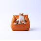 Lana Toys WLNTDOLA 1/6 Orange Cats 3.0 Pet Healing Figure Cute Lazy Cat Model Resin Decoration
