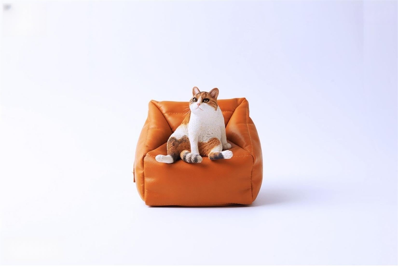 Lana Toys WLNTDOLA 1/6 Orange Cats 3.0 Pet Healing Figure Cute Lazy Cat Model Resin Decoration