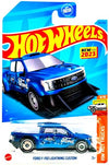 Hot Wheels Ford F-150 Lightning Custom Truck 226/250 New for 2023 9/10, Blue