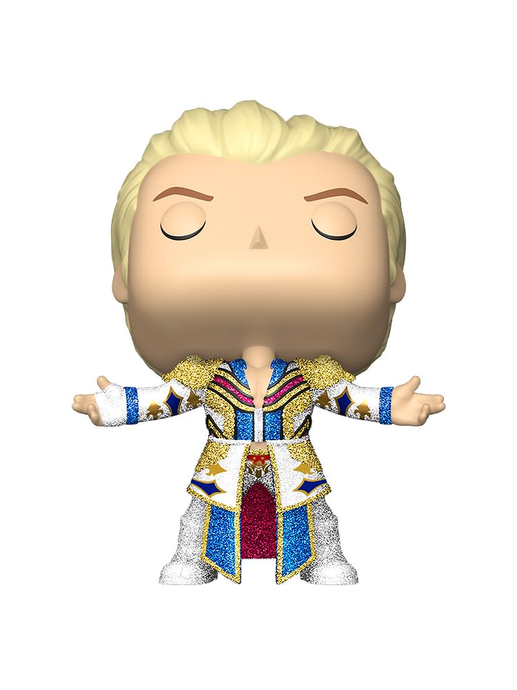 Funko Pop! Wrestling: WWE - Cody Rhodes The American Nightmare Diamond Glitter Vinyl Figure Collectibles Bundled with Box Protector