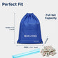 wepgjwmao Mahjong Bags and Mahjong Racks Storage Tote-Holds 166 Tiles & 4 Racks,Travel Mahjong Tile Bag with Double Shoulder