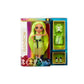 Rainbow High Karma Nichols - Neon Green Fashion Doll with 2 Doll Outfits to Mix & Match and Doll Accessories, for Kids 6-12 Years Old