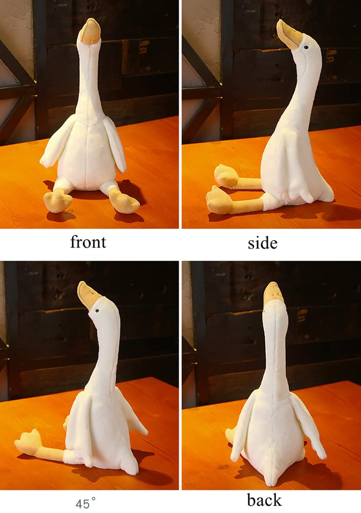 NatureMan 19.7" Swan Stuffed Animal, Cute Soft Goose Toy Plushie Pillow Doll ThrowHugging Cushion Birthday Gifts - Perfect Companion for Kids, Babies
