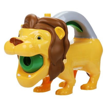 Kid Galaxy Flashlight & Projector - Lion Theme Toy, 2-in-1 Kids Flashlight with 3 Image Discs & 24 Color Pictures, Safari Animal Projection Toy