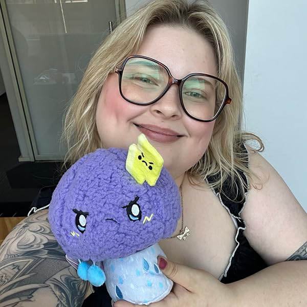 Squishable - Alter Egos Series 9: Stormy Mushroom - Alter Ego Collection - 7 in - Soft Toy Collectible Stuffed Animal - Beans