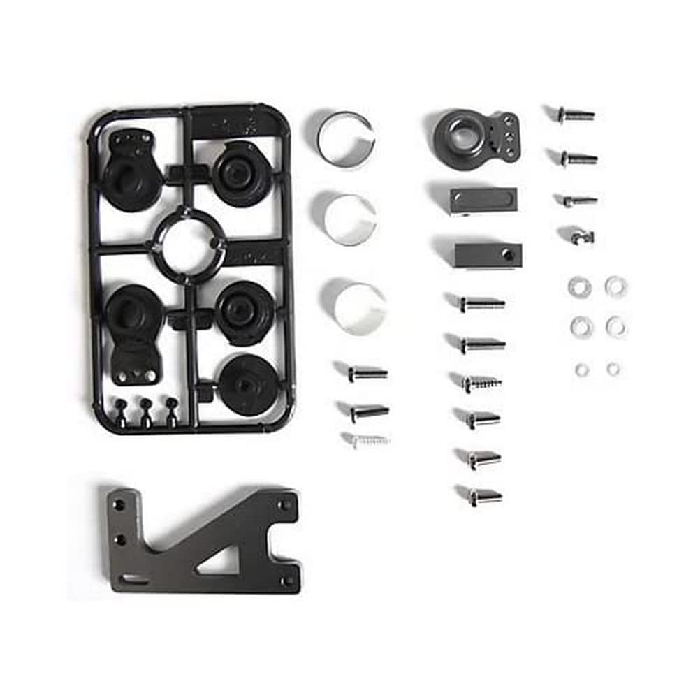 Tamiya 56532-1:14 Aluminium Servo Holder Steering Servo with HTS, Vehicle
