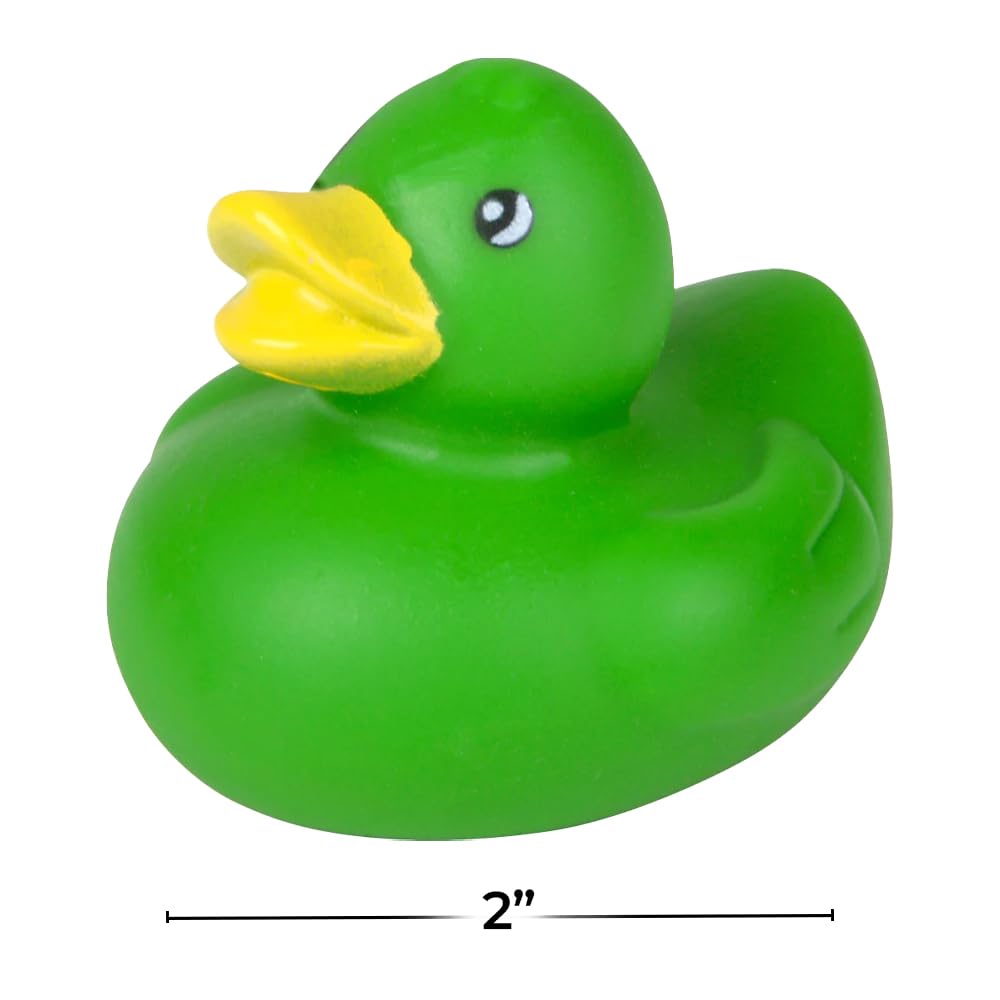 2" Solid Color Rubber Duckies