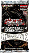 KONAMI Yu-Gi-Oh! Trading Card Game 25th Anniversary Dueling Heroes Booster MEGA Pack [18 Cards]