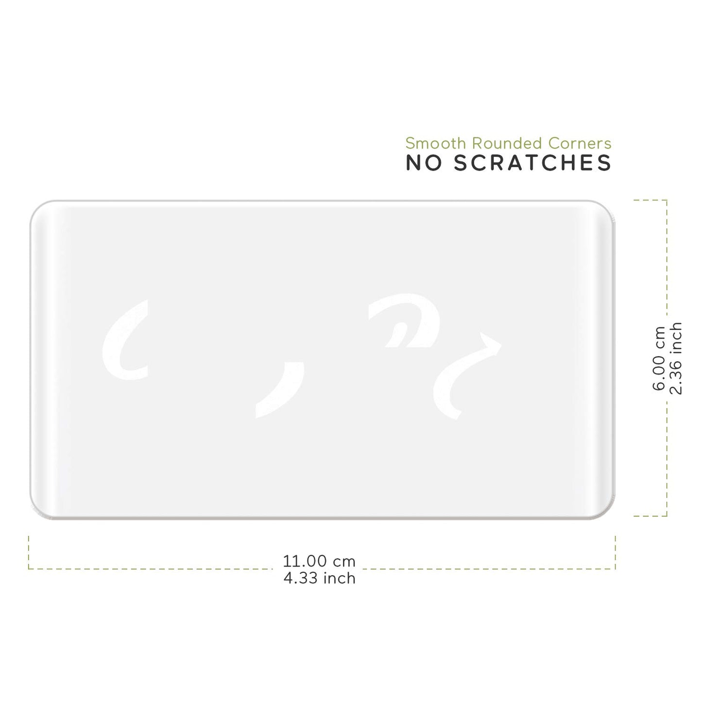 BearHoHo Escape Room Game Password Clue Cards Props Magic Transparent Acrylic Cards for Real Life Puzzle Game Pile Four Cards Up to Get Clues Run Away