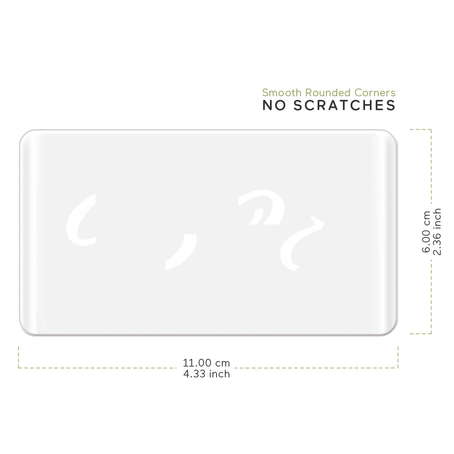BearHoHo Escape Room Game Password Clue Cards Props Magic Transparent Acrylic Cards for Real Life Puzzle Game Pile Four Cards Up to Get Clues Run Away