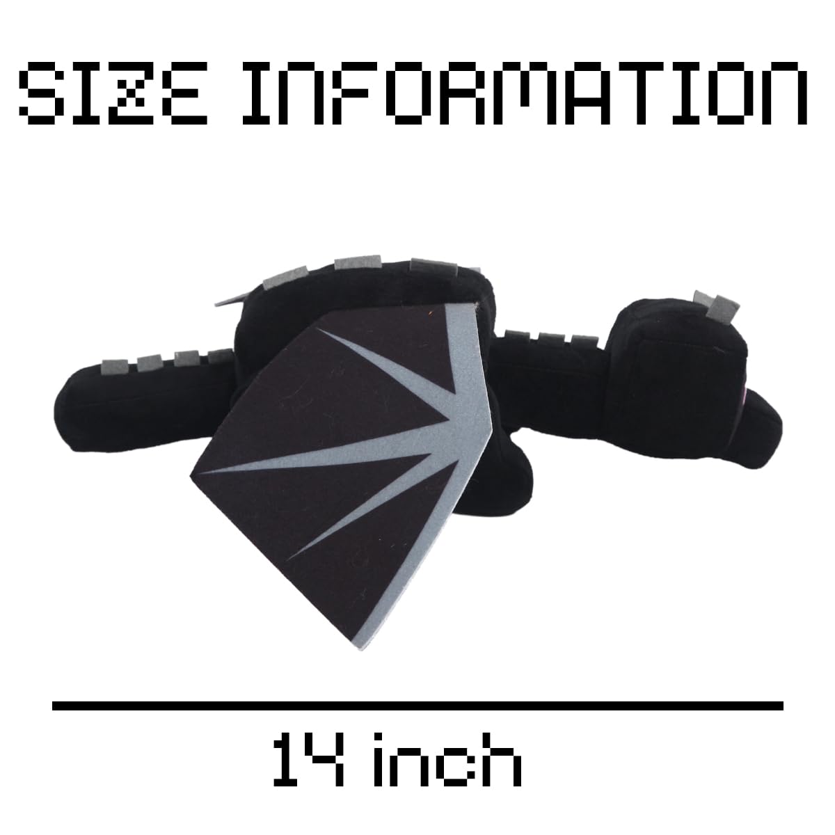 Pixel-Style Plushies Game Basic Stuffed Animal Mineworld Character Soft Toy, Video Game-Inspired Collectible Plushies