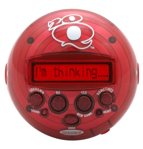 Radica 20Q Artificial Intelligence Game - Colors may vary since the item may come in 3 different colors