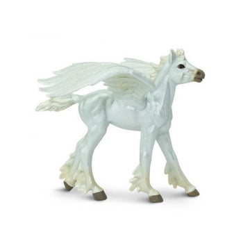 Safari Ltd. Baby Pegasus Figurine - Detailed 4" Plastic Model Figure - Fun Educational Play Toy for Boys, Girls & Kids Age 3+