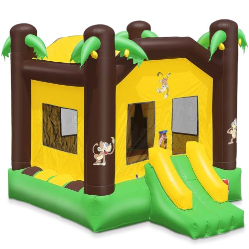 Cloud 9 Commercial Grade Jungle Bounce House - 100% PVC 17' x 13' Bouncer - Inflatable Only