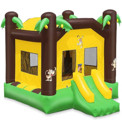 Cloud 9 Commercial Grade Jungle Bounce House - 100% PVC 17' x 13' Bouncer - Inflatable Only