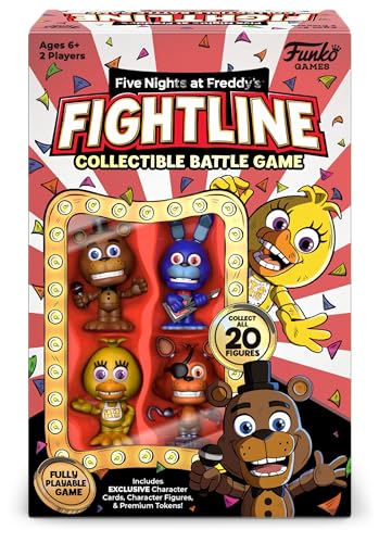 Funko Five Nights at Freddy's FightLine Premier Pack Collectible Game for 2 Players Ages 6 and Up