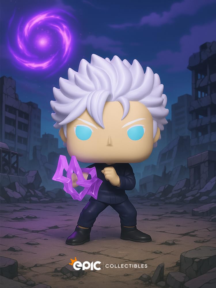 Epic Collectibles Pop Anime: Jujitsu Kaisen JJK - Satoru Gojo Vinyl Figure