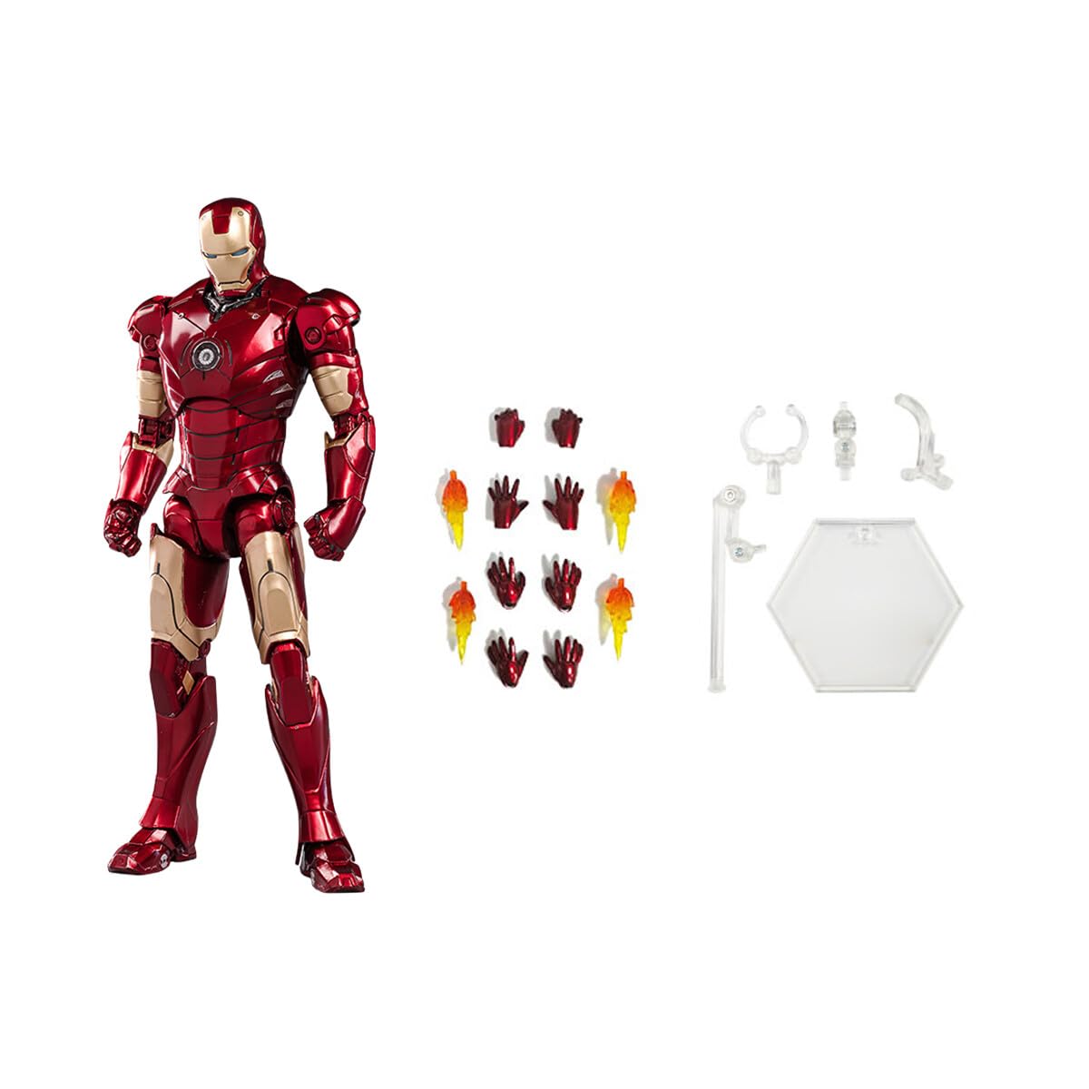 ZD Toys 1/10 Scale Iron Man MK3 Armor Collectors Action Figure
