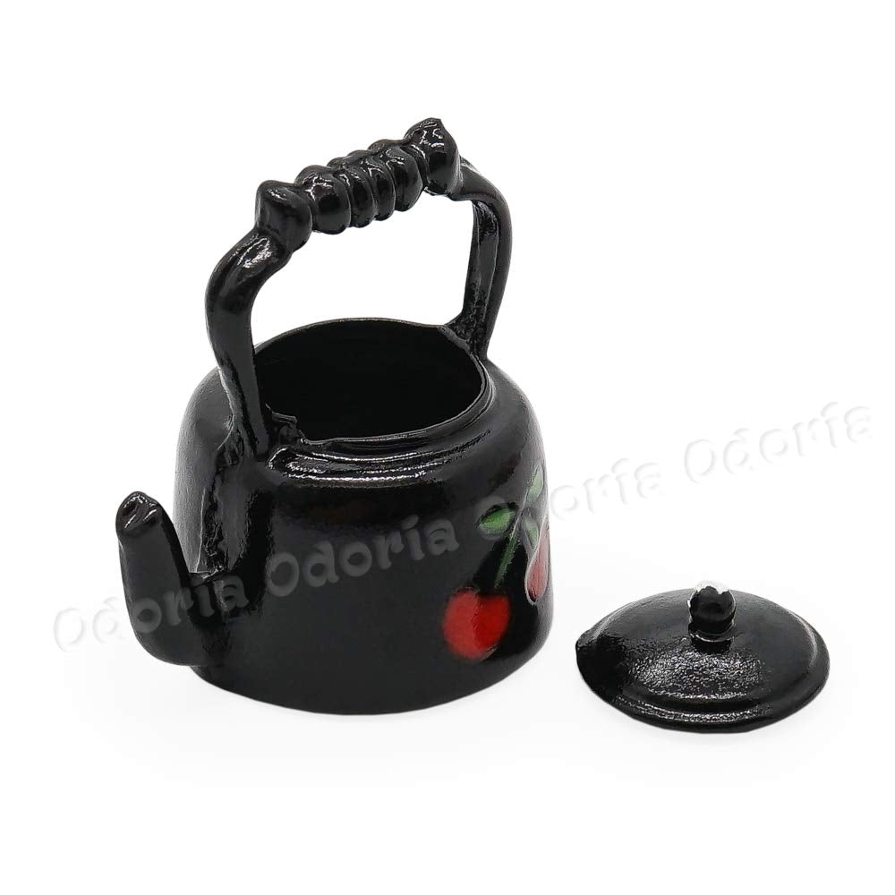 Odoria 1/12 Miniature Kettle Dollhouse Decoration Accessories