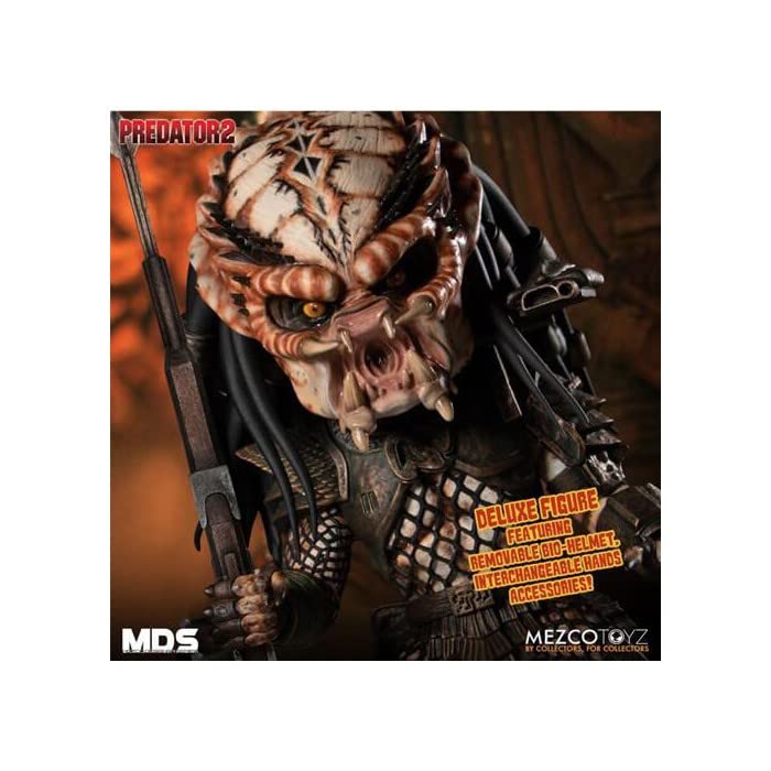 MDS Predator 2 City Hunter 6IN Deluxe Stylized ROTO FIG