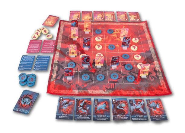 BITEWING GAMES Ichor Board Game - Two-Player Duel with Asymmetric Powers Designed By Dr. Reiner Knizia - Activate Your Special Abilities to Outwit