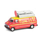 Greenlight Collectibles 54110-D 1:64 Scale Garbage Pail Series 7 - Dish Grace - 1976 Dodge B-100 with Roof Mounted Satellite Dish