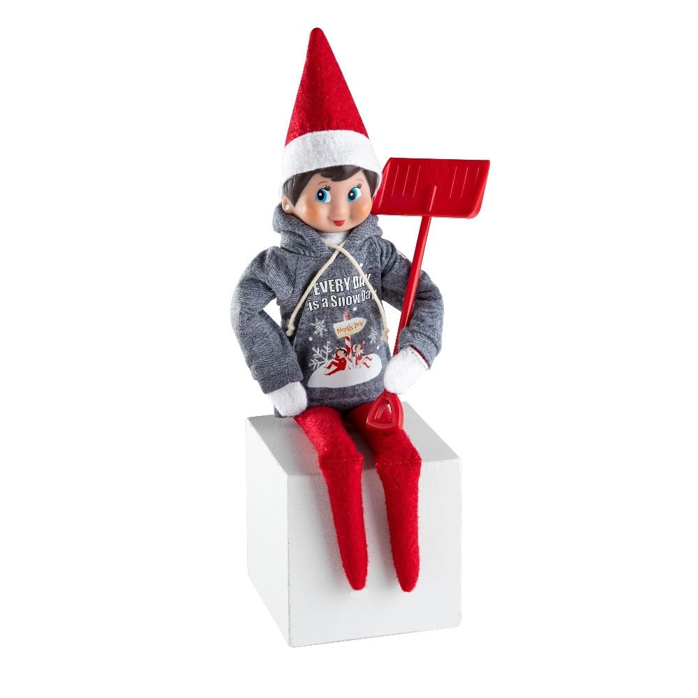 Claus Couture Snow Day Shovel n Play Gray 8 inches
