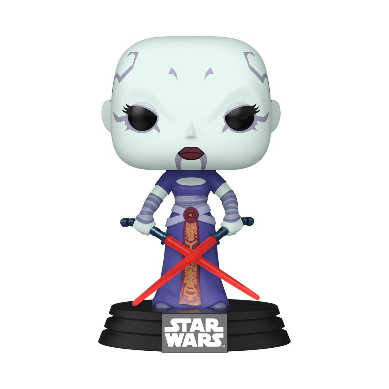 Funko Pop! Star Wars: Clone Wars - Asajj Ventress - Collectable Vinyl Figure - Gift Idea - Official Merchandise - Toys for Kids & Adults - Star Wars