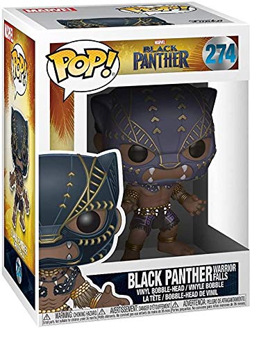 Funko Pop! Marvel: Black Panther Movie - Black Panther (Warrior Falls) Collectible Figure