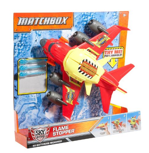Matchbox Jumbo Sky Busters Fire Cargo Plane